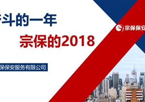 奮斗的一年，宗保的2018