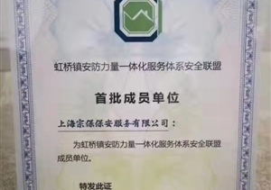 服務(wù)民生做貢獻  立足本職譜新篇 ——宗保公司獲得“虹橋鎮(zhèn)安防力