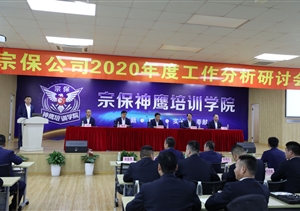 直面問題常自省  凝聚共識譜新篇 ——宗保公司召開2020年度工作分